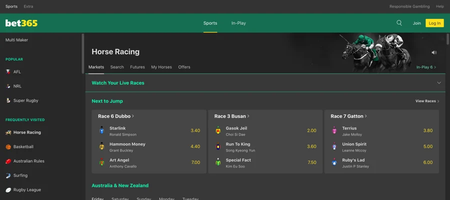 how to open a betting account Bet365